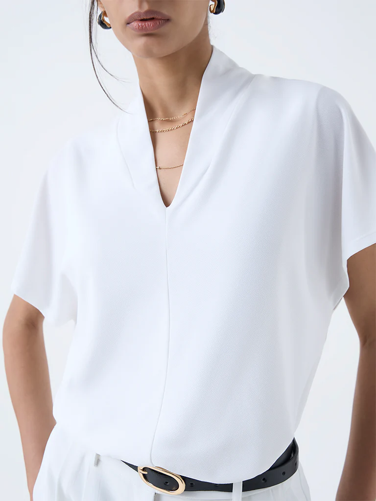 Wardrobe White Solid Top - Image 3
