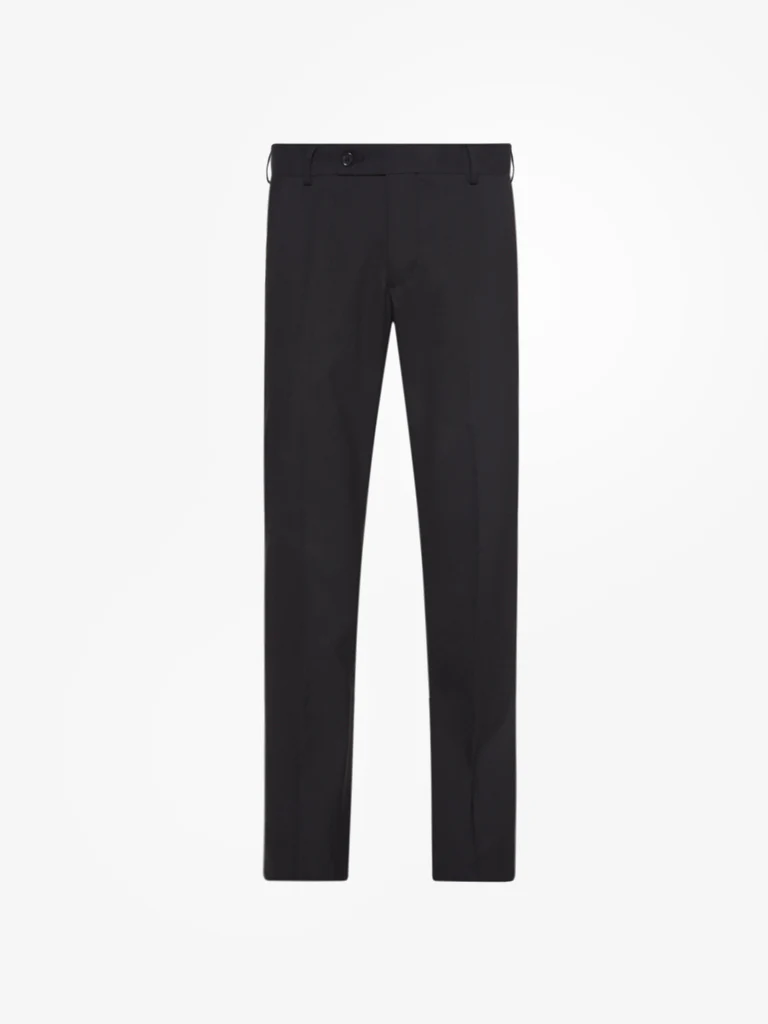 WES Formals Black Relaxed Fit Trousers - Image 4