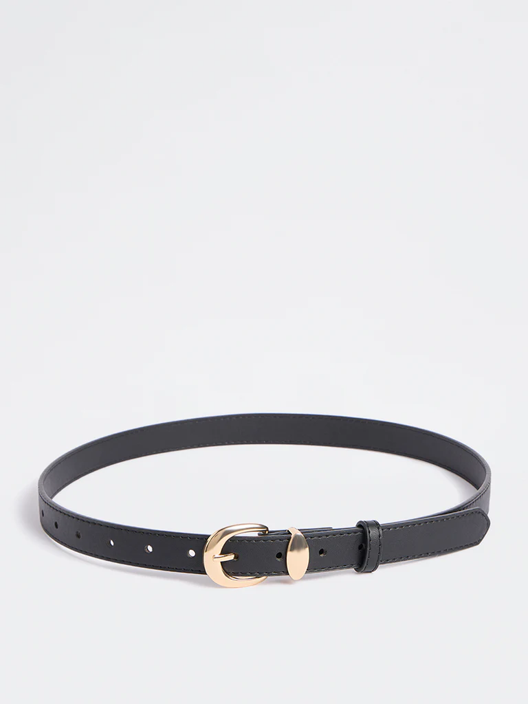Westside Accessories Black Buckle Belt - Image 2