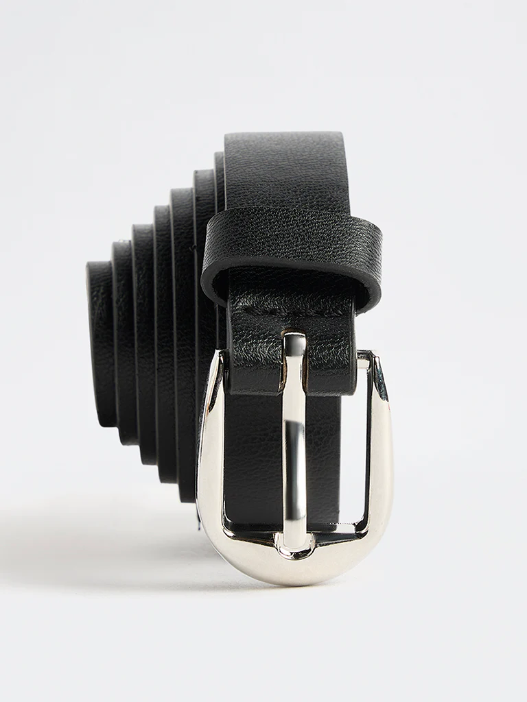 Westside Accessories Black Buckle Belt