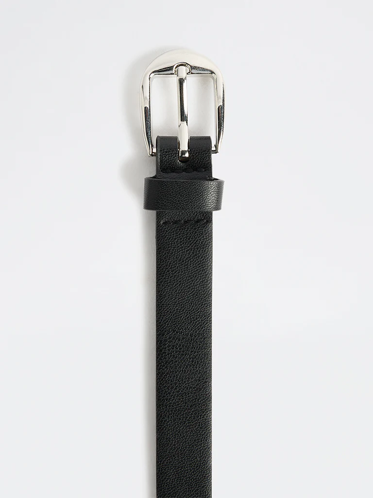 Westside Accessories Black Buckle Belt - Image 3