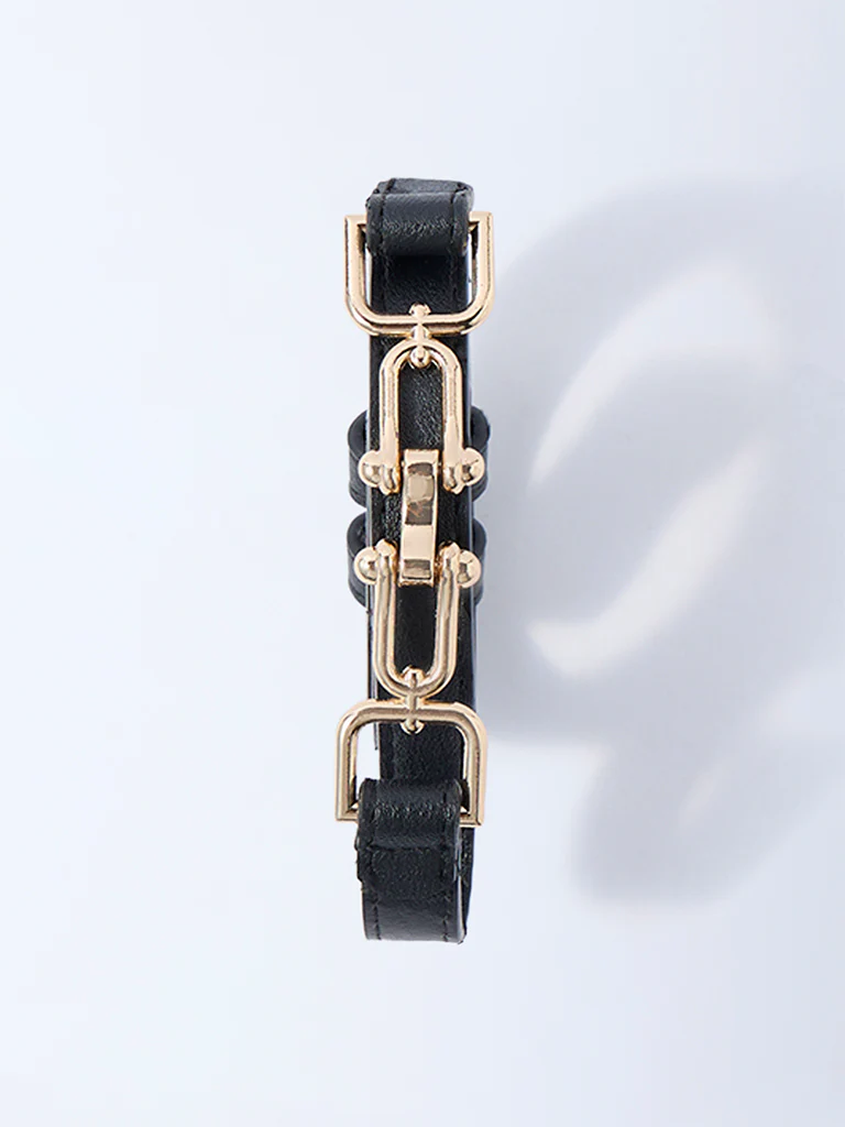 Westside Accessories Black Dress-Buckle Belt - Image 2