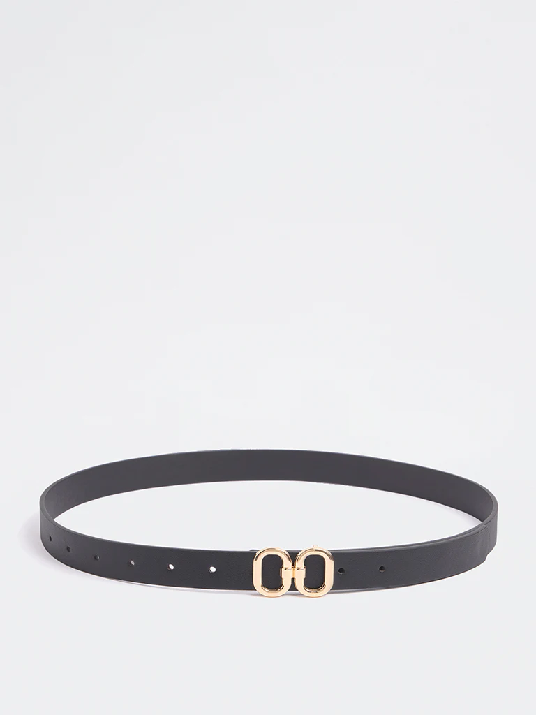 Westside Accessories Black Dual Buckle Belt - Image 2