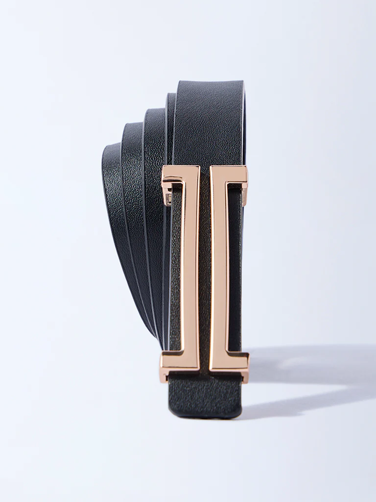 Westside Accessories Black H-Buckle Belt - Image 2