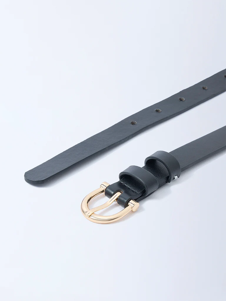 Westside Accessories Black U-Buckle Belt - Image 3