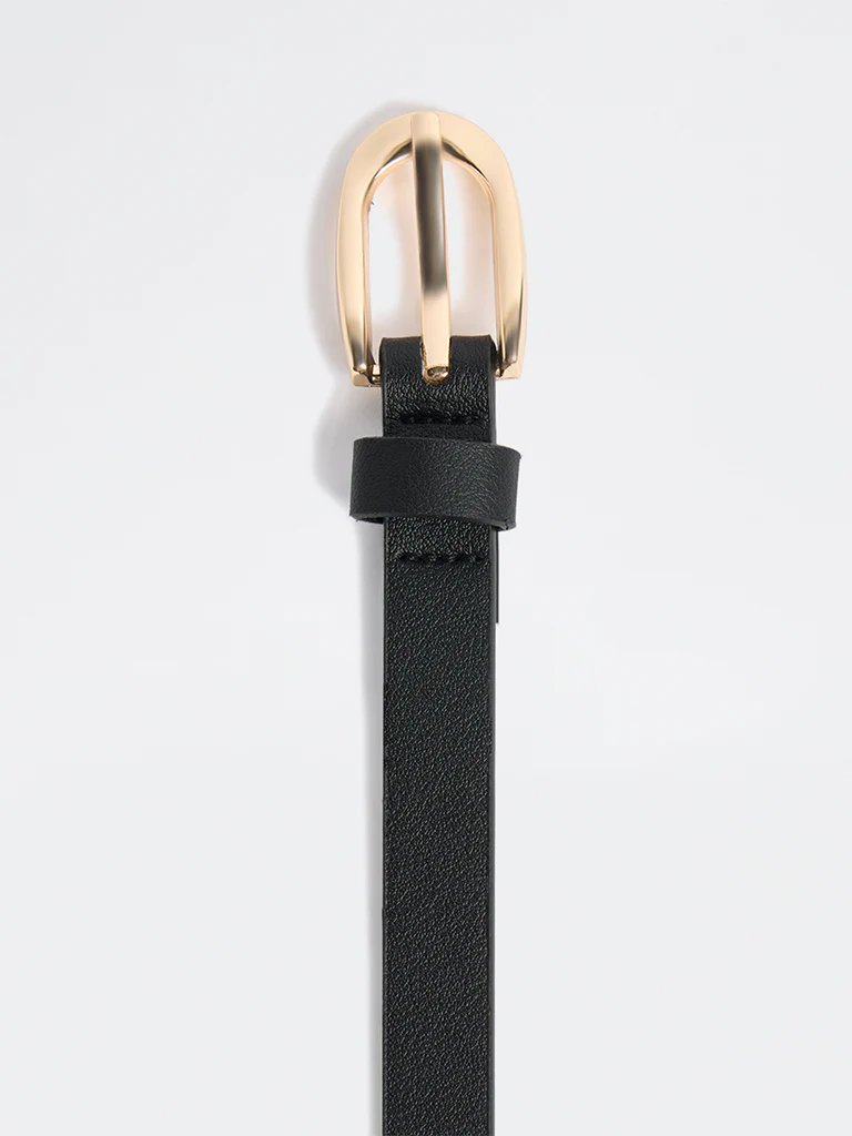 Westside Accessories Black U-Buckle Belt - Image 3