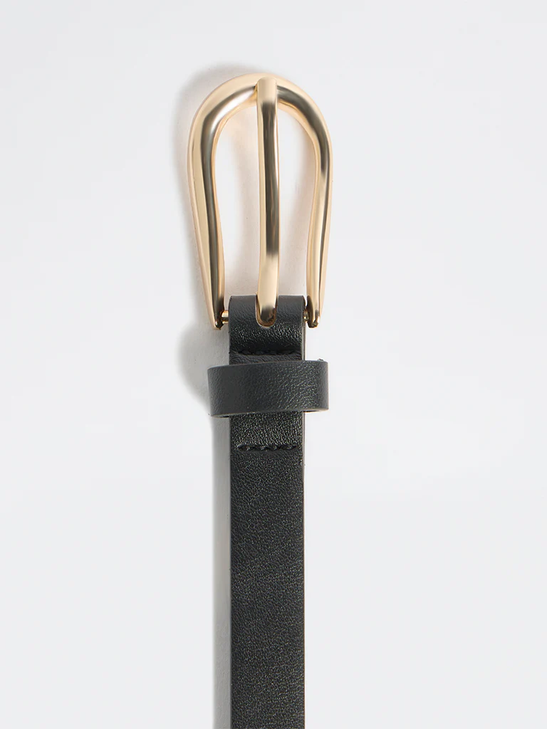 Westside Accessories Black U-Buckle Belt - Image 3