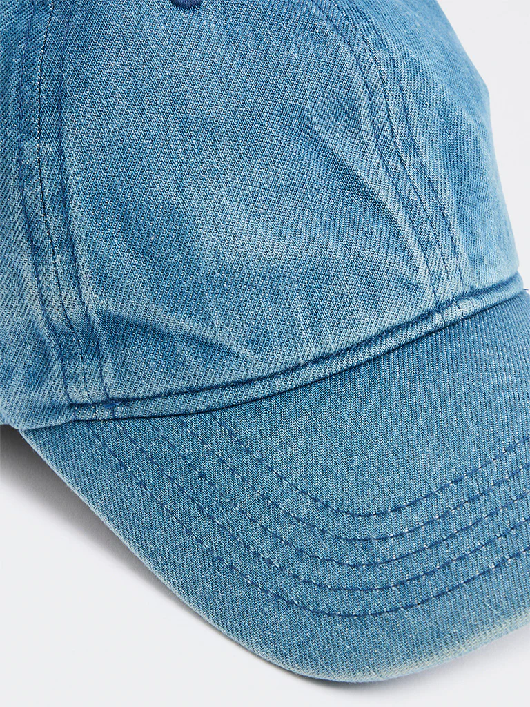 Westside Accessories Blue Denim Cap - Image 3