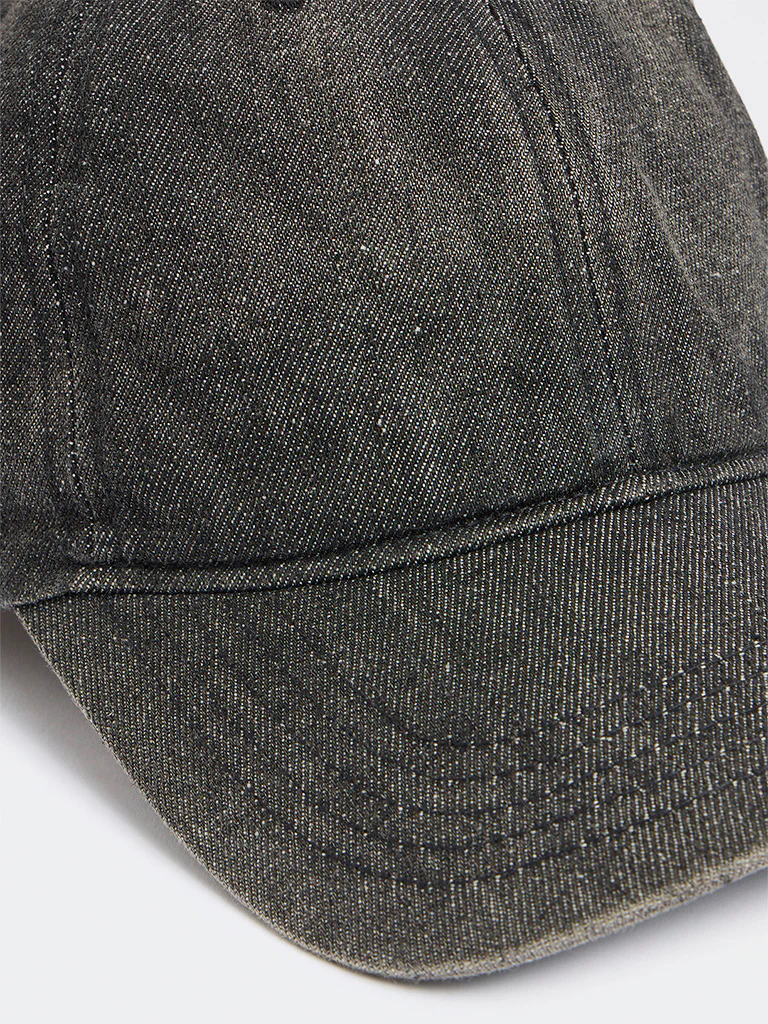 Westside Accessories Charcoal Cotton Cap - Image 3