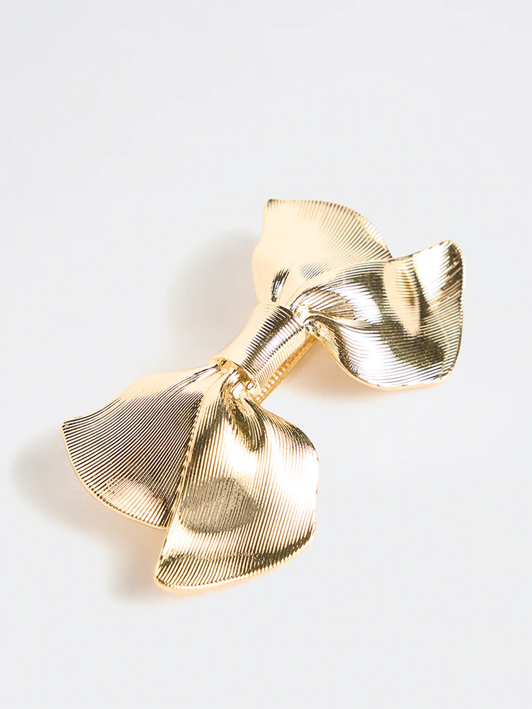 Westside Accessories Gold Bow Clip - Image 2