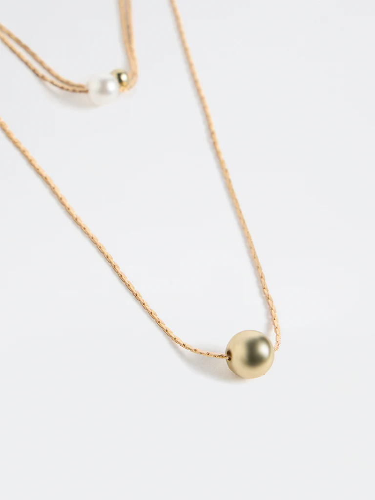 Westside Accessories Gold Dainty Chain Necklaces - Pack of 3 - Image 3