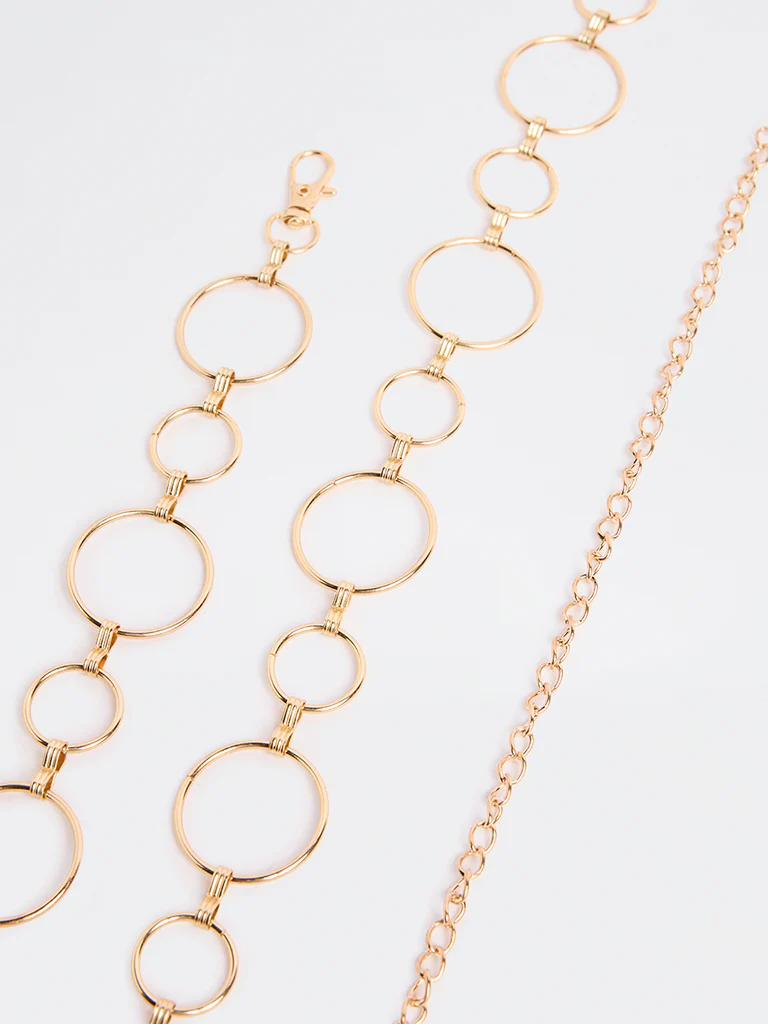 Westside Accessories Gold Link Chain Belt - Image 2