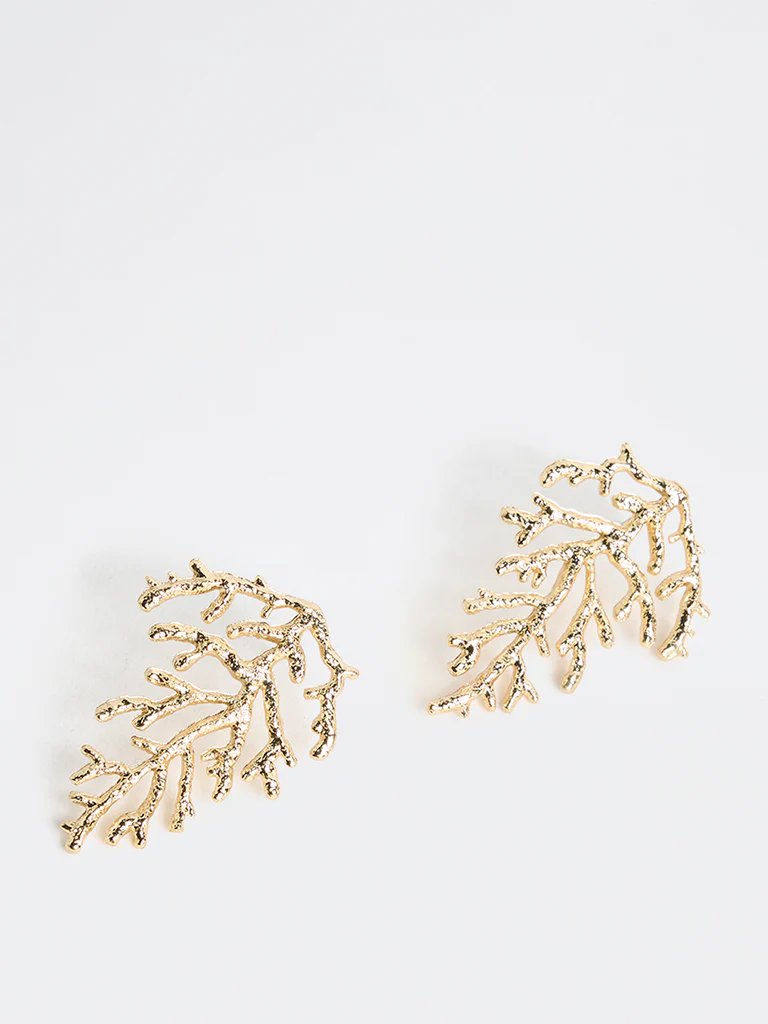 Westside Accessories Gold Reef Earrings - Image 2