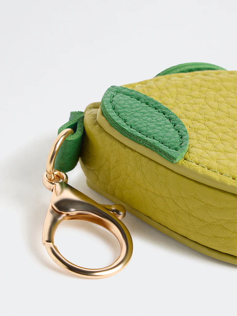 Westside Accessories Green Textured Avocado Bag Charm - Image 3