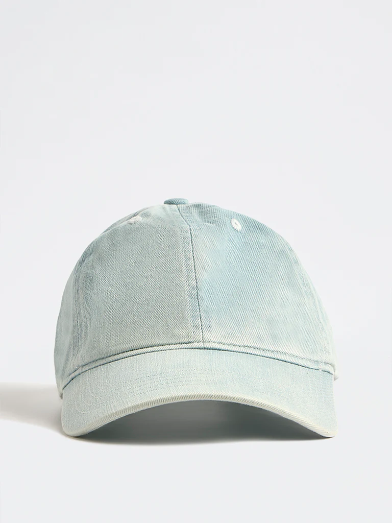 Westside Accessories Light Blue Denim Cap