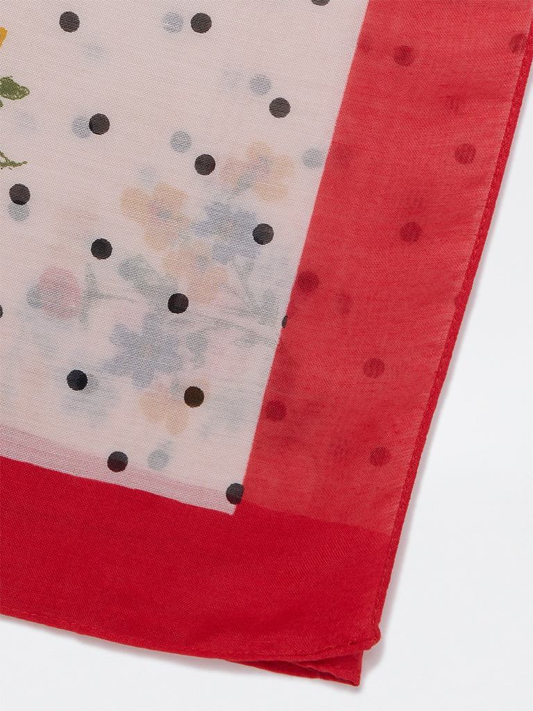 Westside Accessories Multi Floral Design Scarf - Image 3