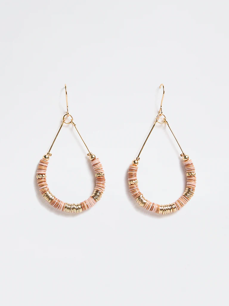 Westside Accessories Multicolour Beaded Drop Earrings