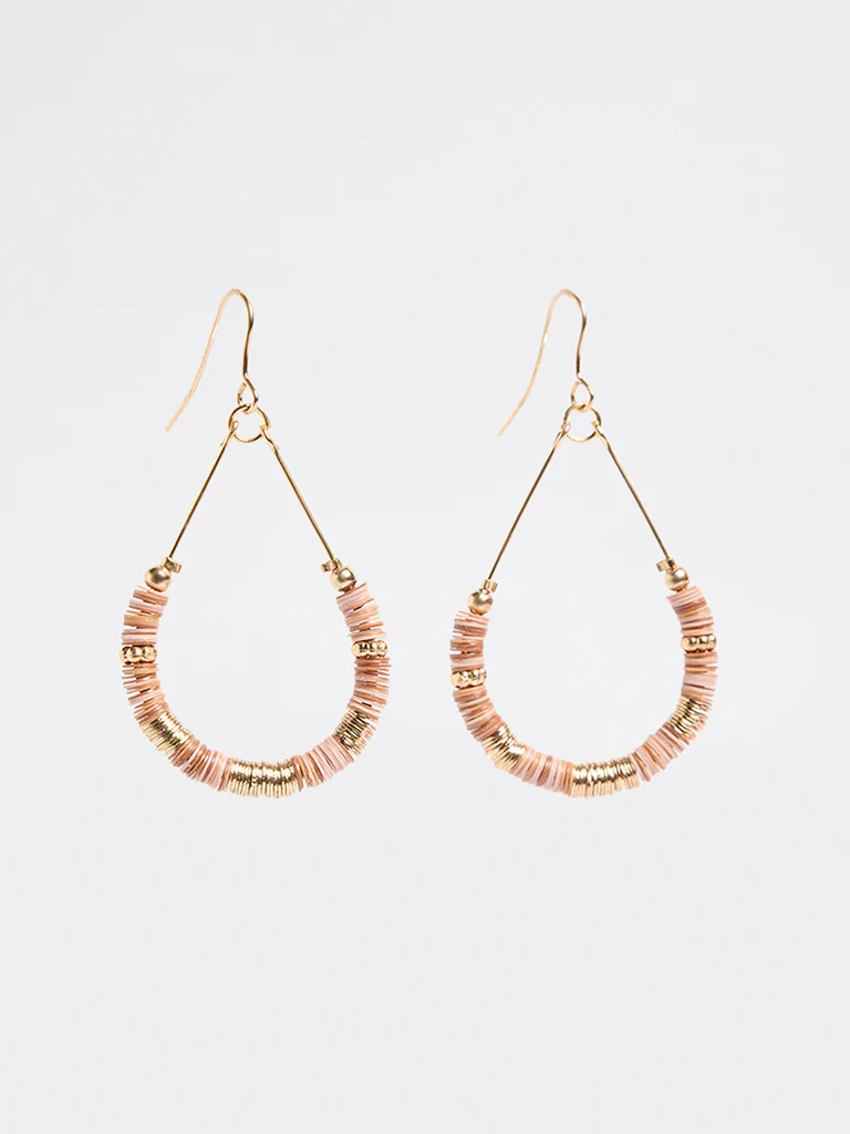 Westside Accessories Multicolour Beaded Drop Earrings - Image 2