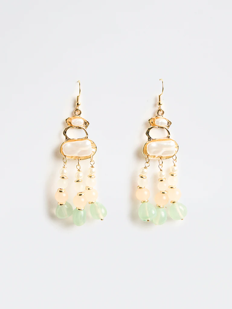 Westside Accessories Multicolour Statement Dangler Earrings