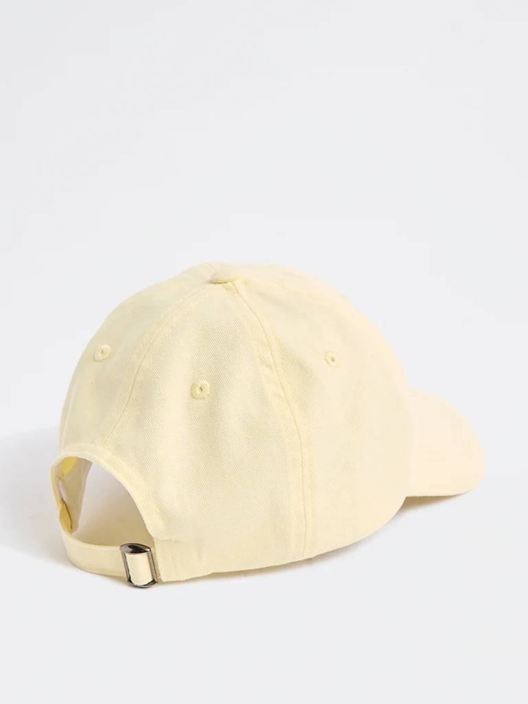 Westside Accessories Yellow Twill Cap - Image 2
