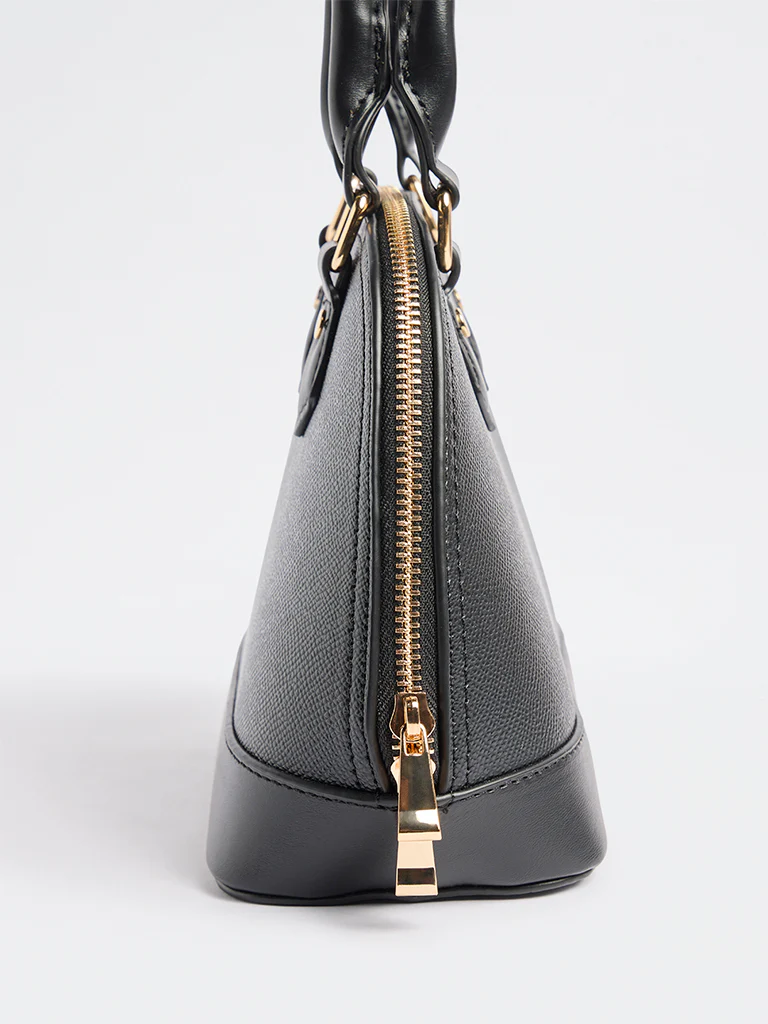 Westside Black Classic Bowling Bag with Sling Handle - Image 3