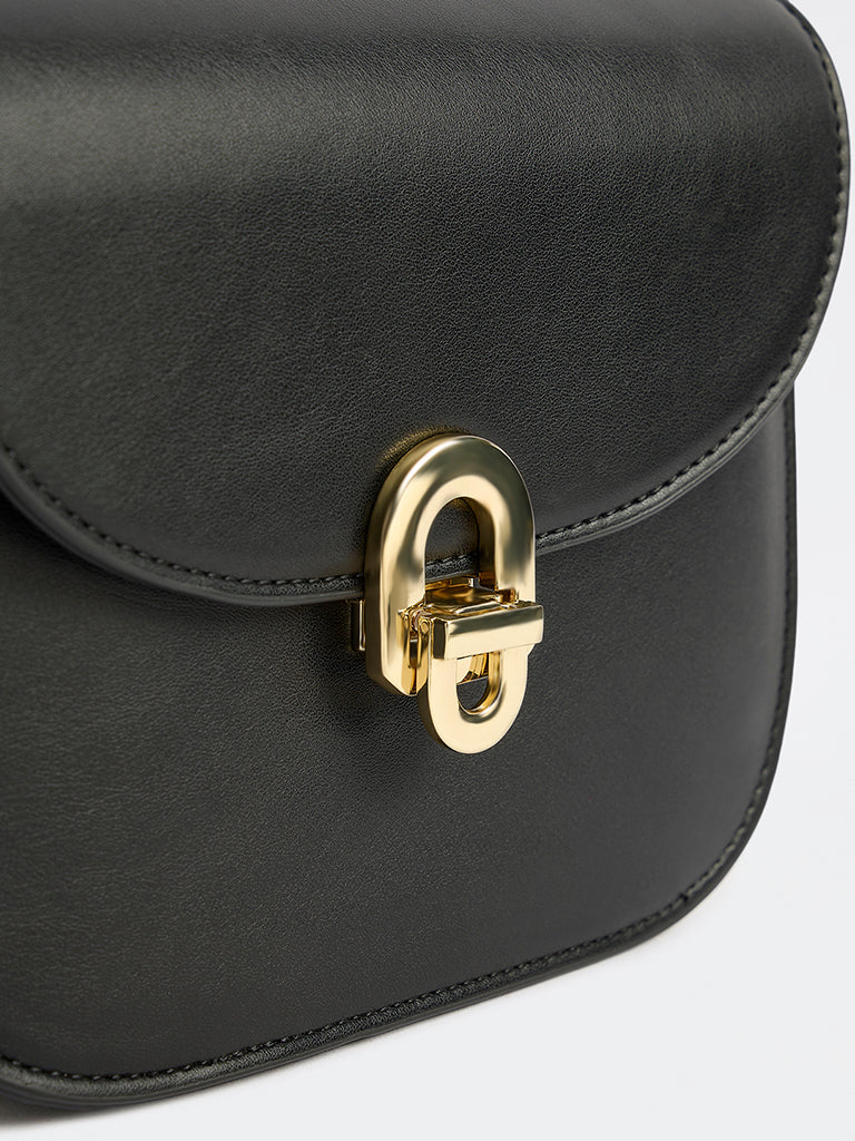 Westside Black Crossbody Sling Bag - Image 3