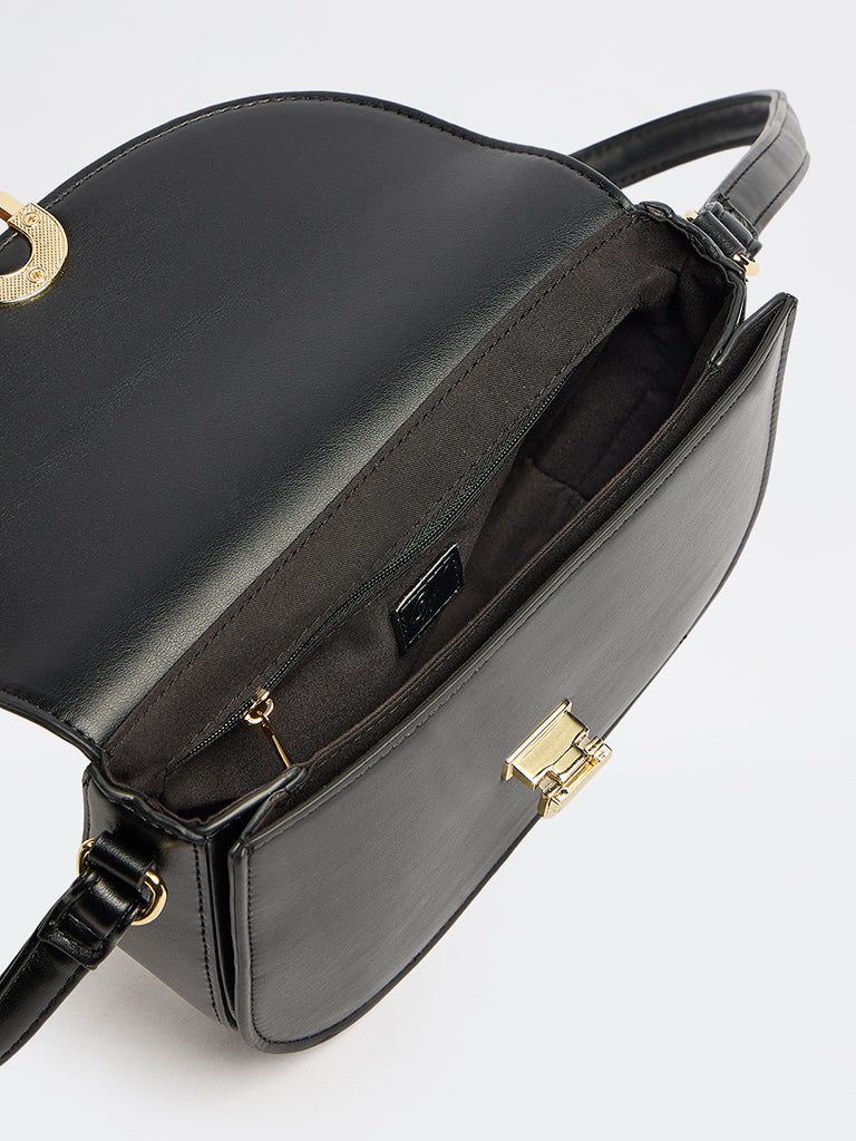 Westside Black Crossbody Sling Bag - Image 4
