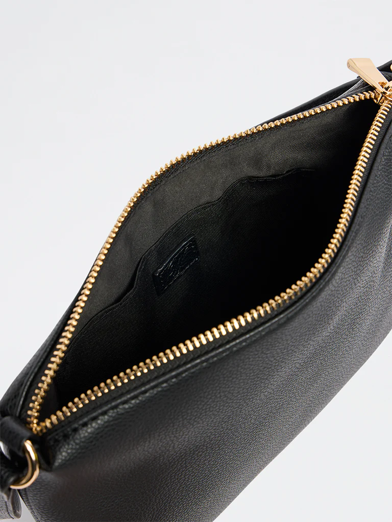 Westside Black Pouch with Sling Handle - Image 4