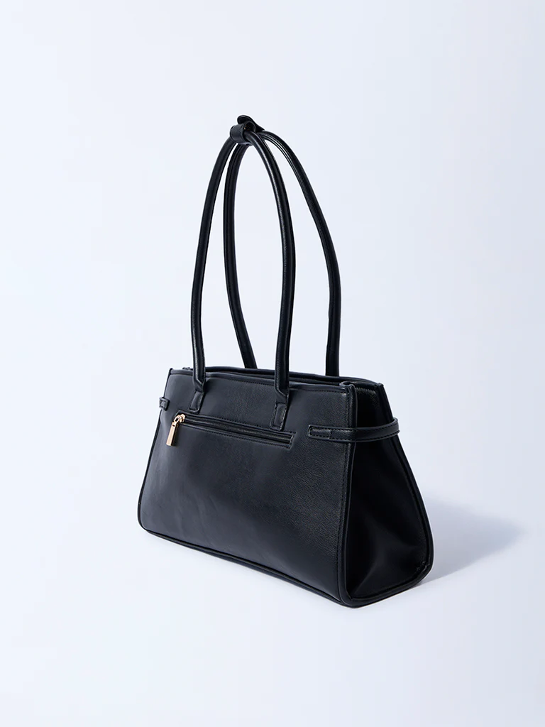 Westside Black Satchel Bag - Image 3