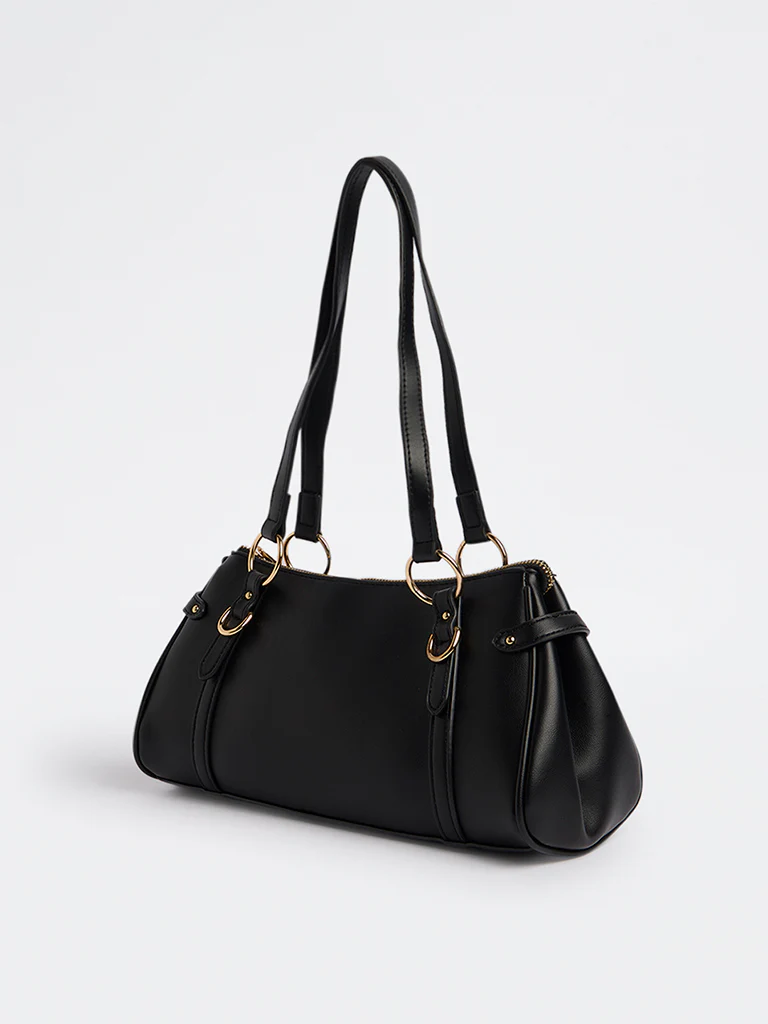 Westside Black Shoulder Bag - Image 2