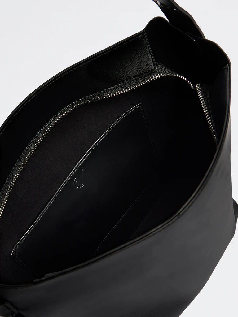 Westside Black Studded Shoulder Bag - Image 4