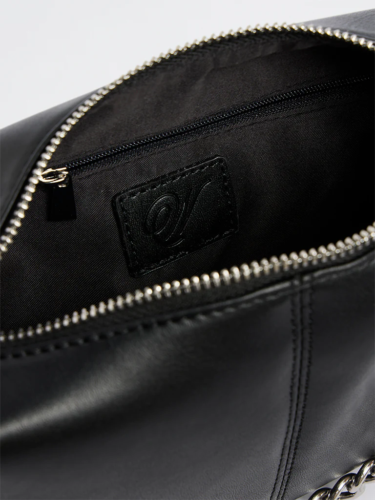 Westside Black Top Handle Bag - Image 4
