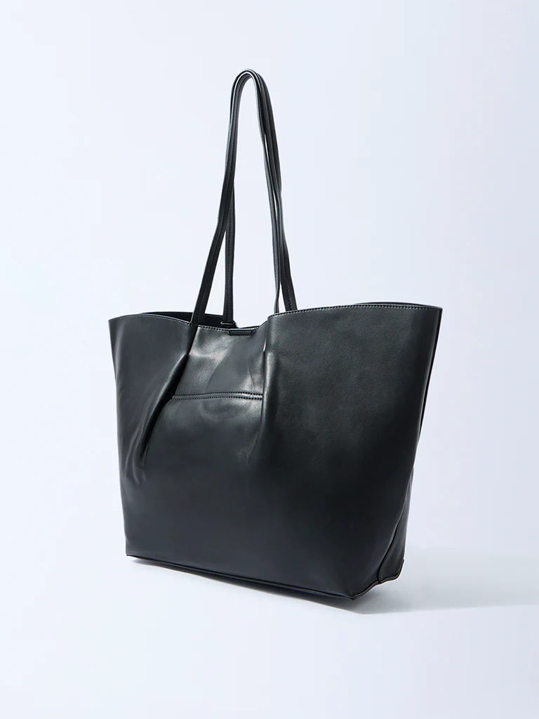Westside Black Tote Bag - Image 2