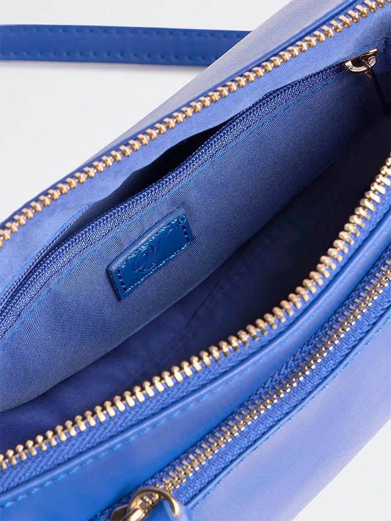 Westside Blue Studded Sling Bag - Image 3