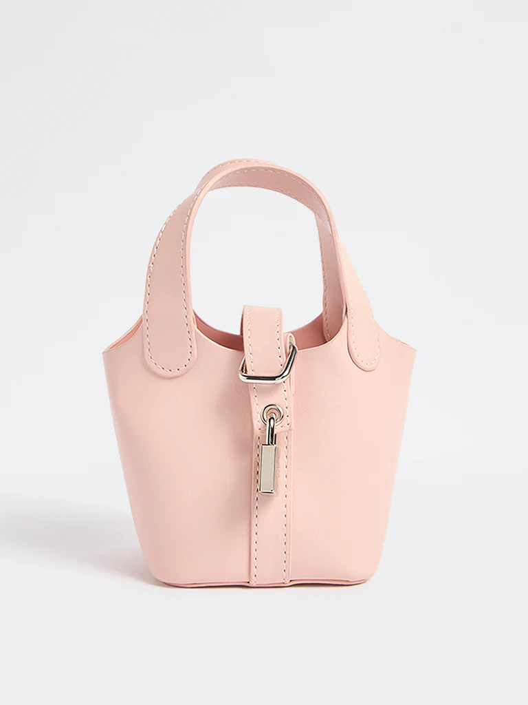 Westside Blush Pink Nano Bucket Bag