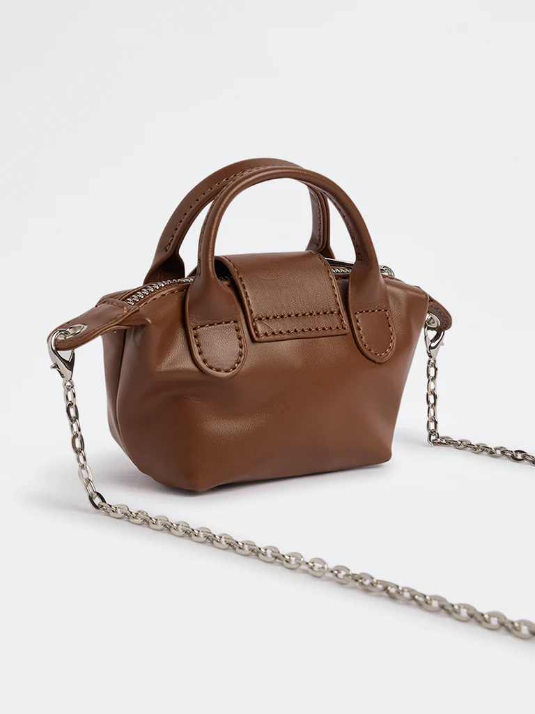Westside Brown Nano Sling Bag - Image 4