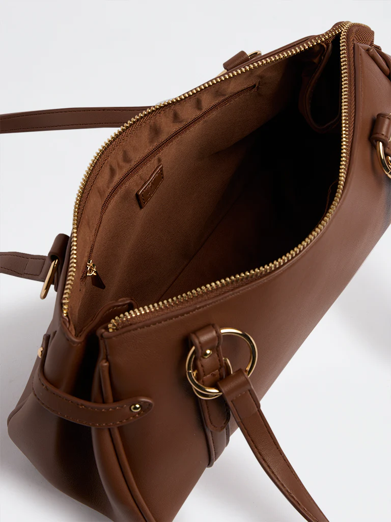 Westside Brown Shoulder Bag - Image 2