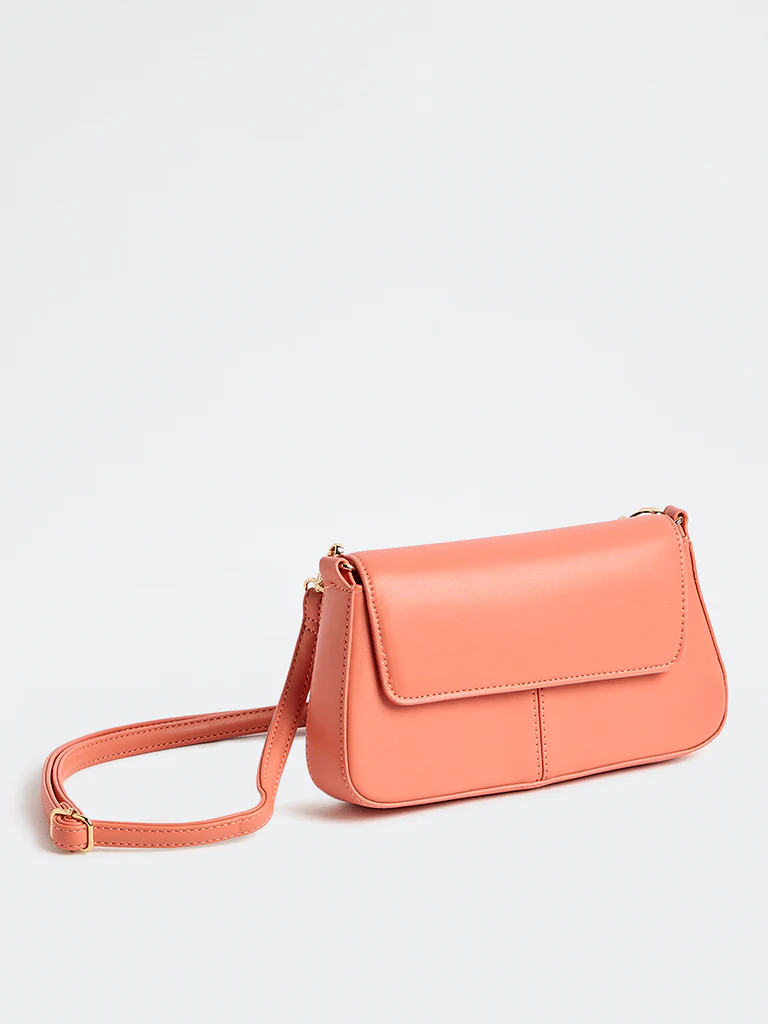 Westside Coral Flap Crossbody Sling Bag - Image 2