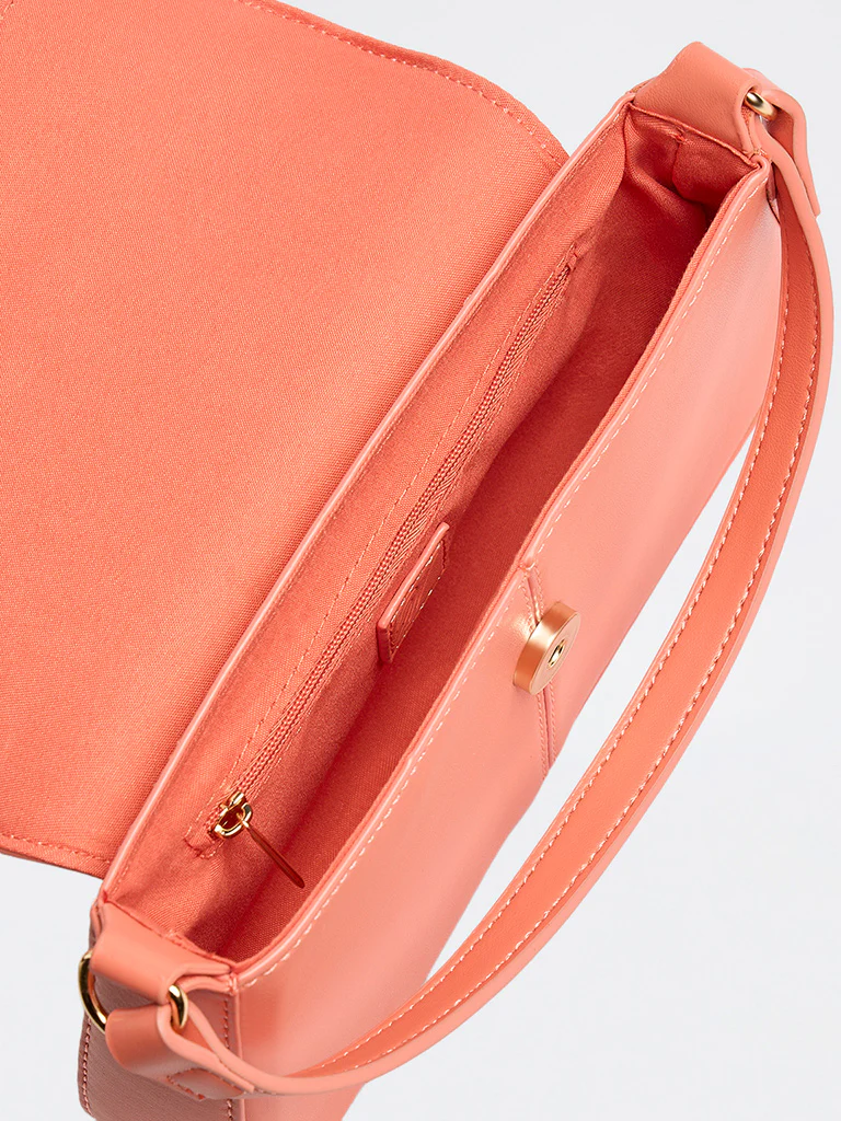 Westside Coral Flap Crossbody Sling Bag - Image 4