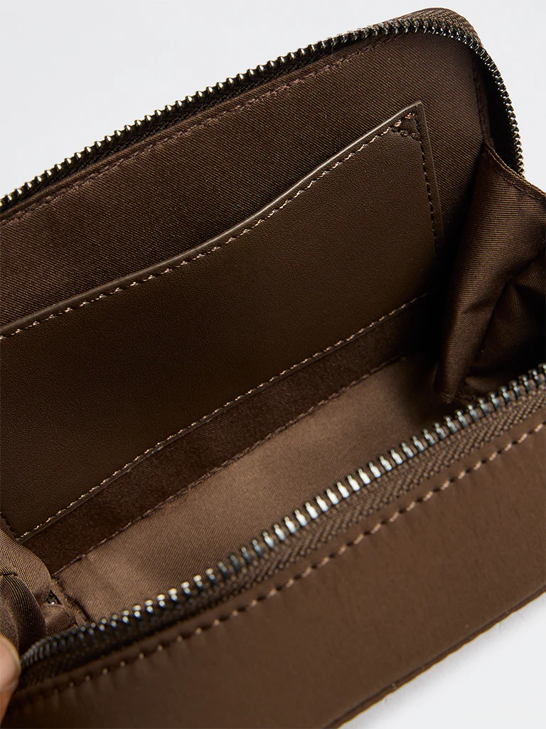 Westside Dark Brown Sling Bag - Image 4