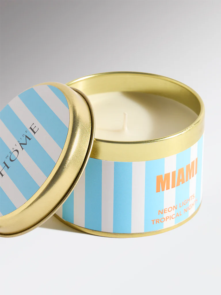Westside Home Blue Miami Fragrance Candle - Image 4