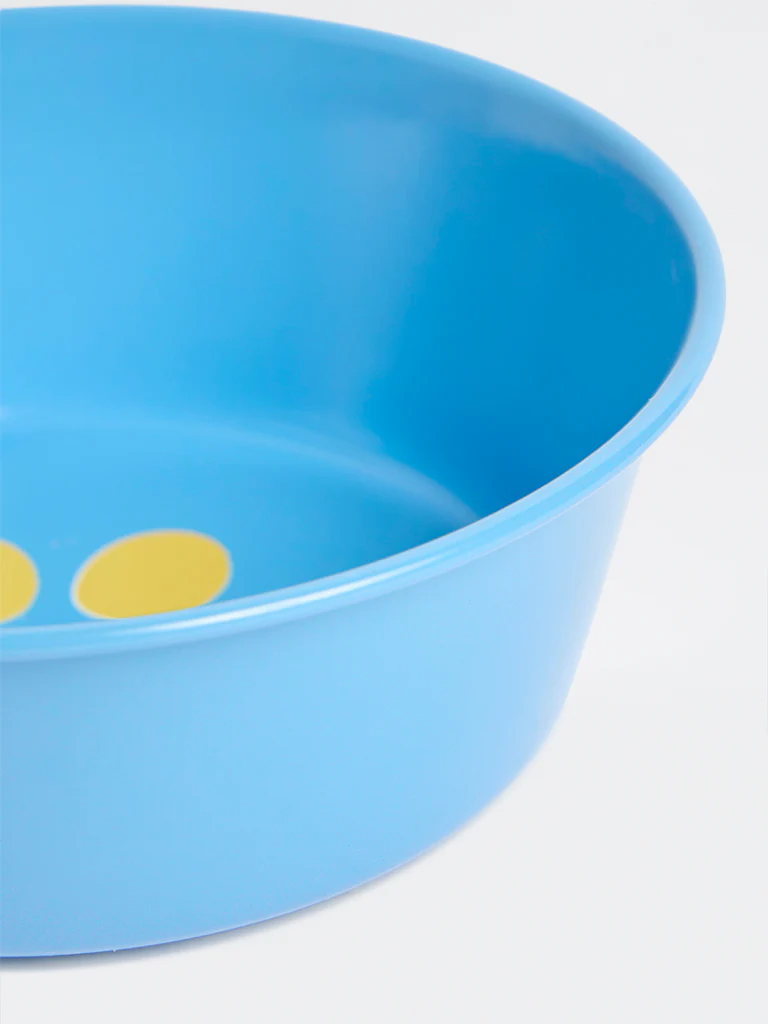 Westside Home Blue Paw-Print Pet Food Bowl - Image 4