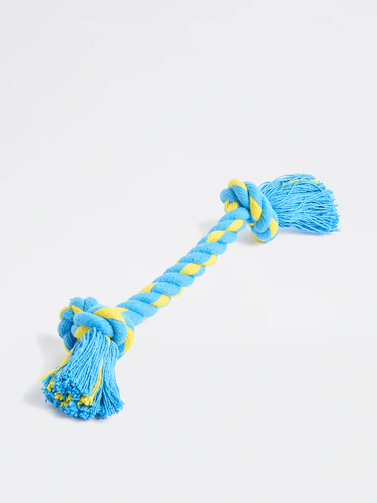 Westside Home Blue Twisted Rope Pet Toy - Image 4