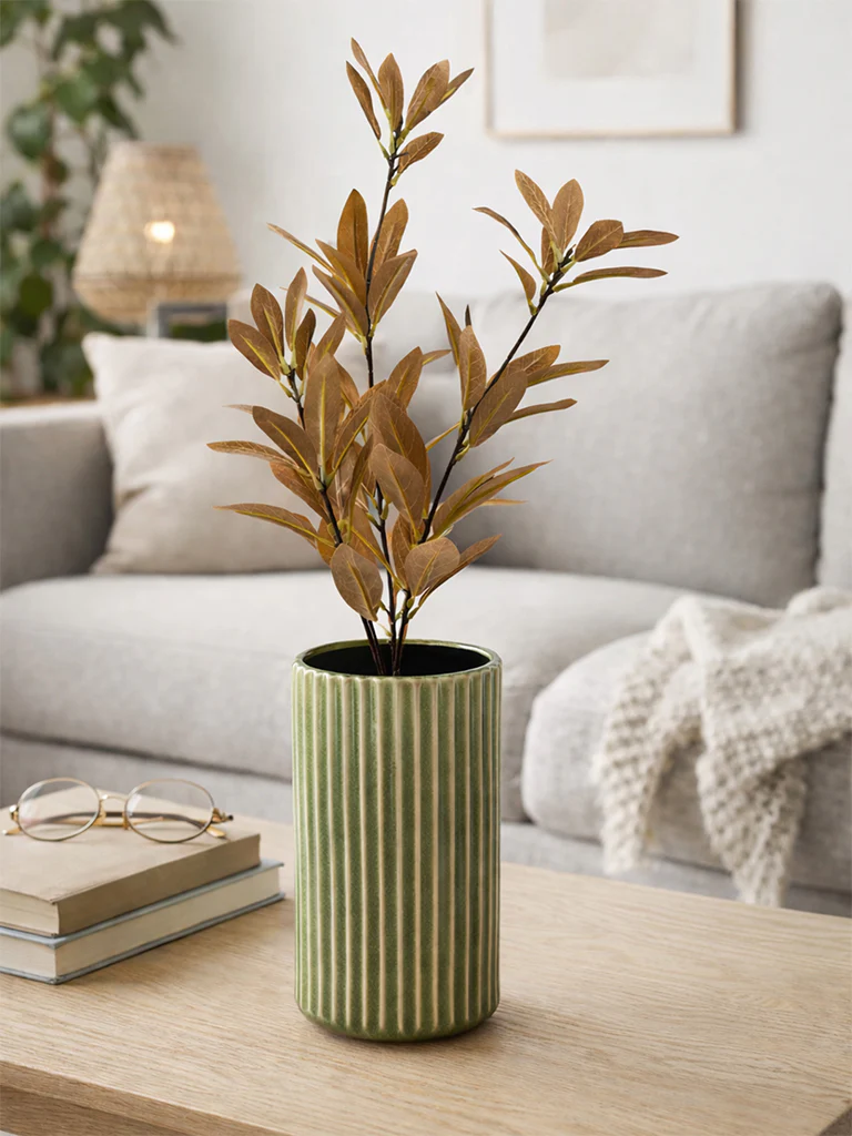 Westside Home Brown Artificial Bay Leaf Plant