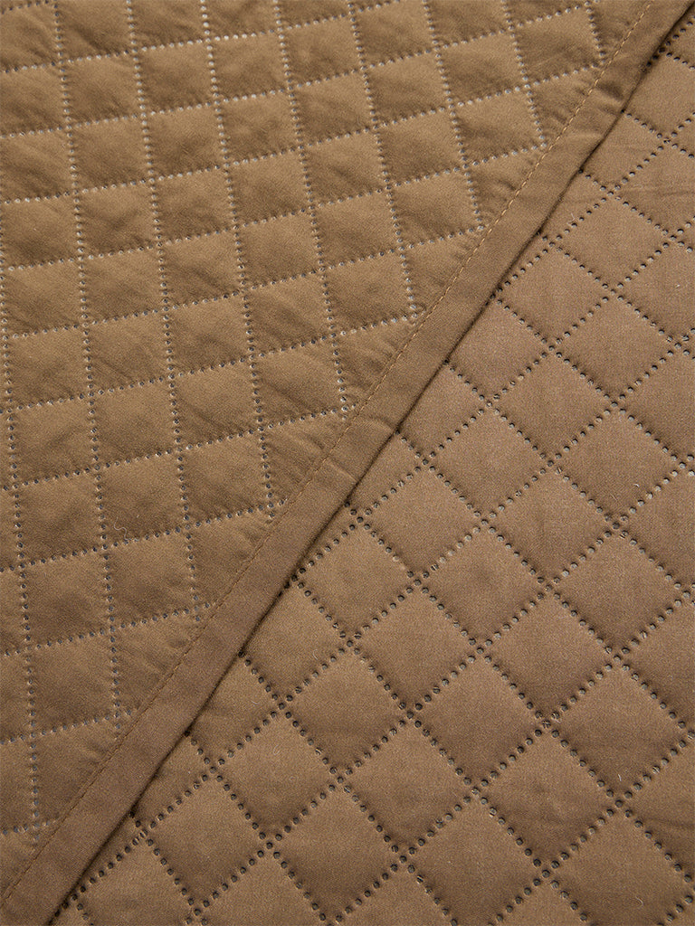 Westside Home Brown Queen Heat Seal Quilt - Image 4