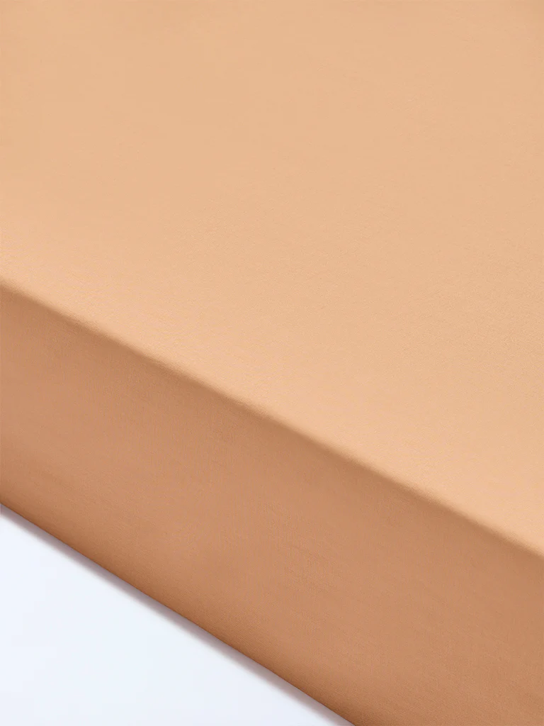 Westside Home Brown Solid King Bed Sheet Set - Image 2