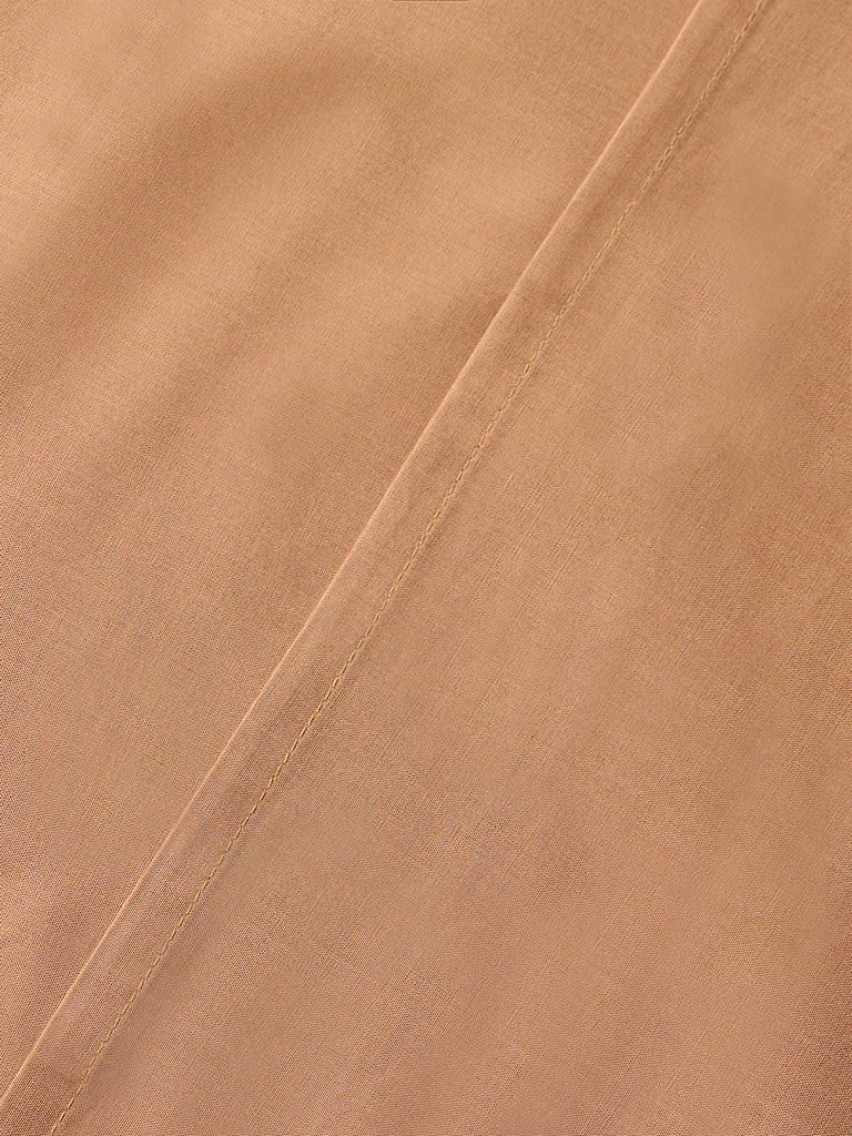 Westside Home Brown Solid King Bed Sheet Set - Image 3