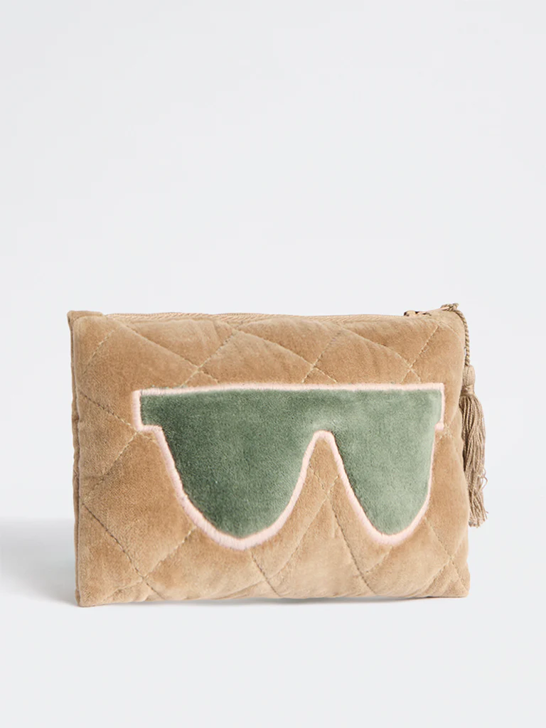 Westside Home Brown Sun Glass Design Pouch - Image 2