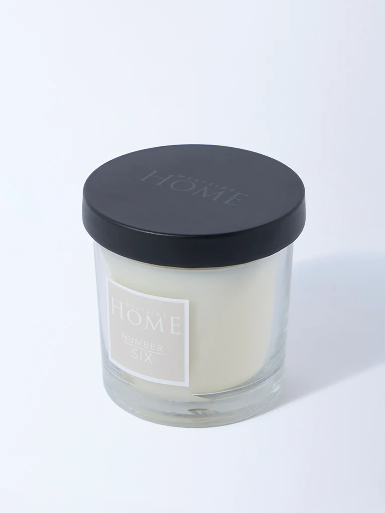 Westside Home Clear Noir Scented Glass Candle - Image 2
