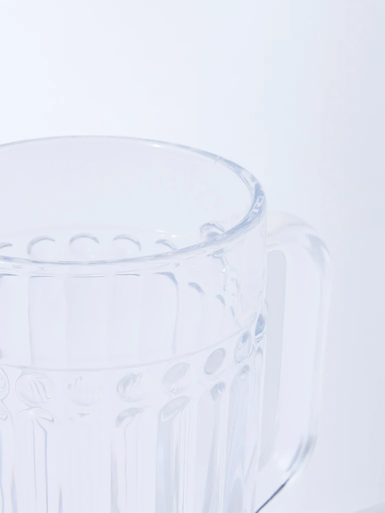 Westside Home Clear Textured Jug - Image 3